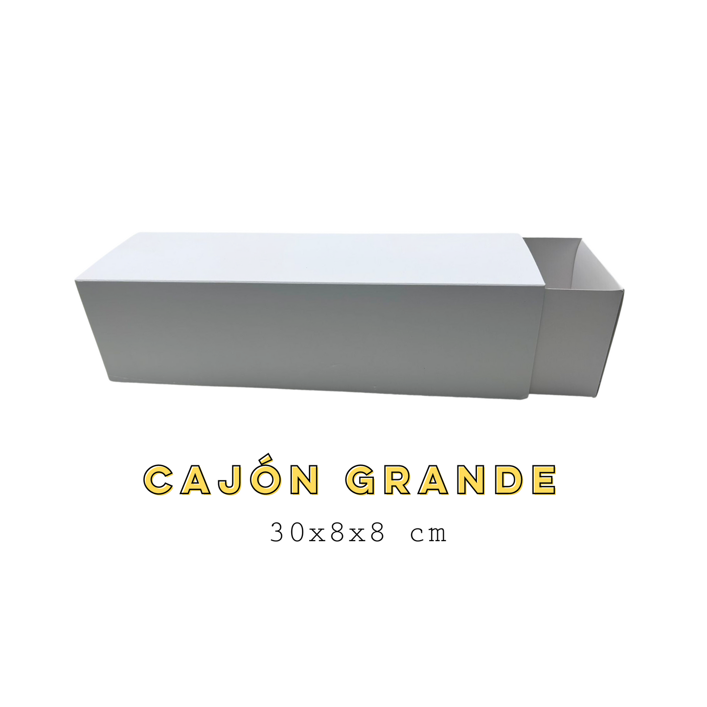 Caja Cajón Grande Sulfatada