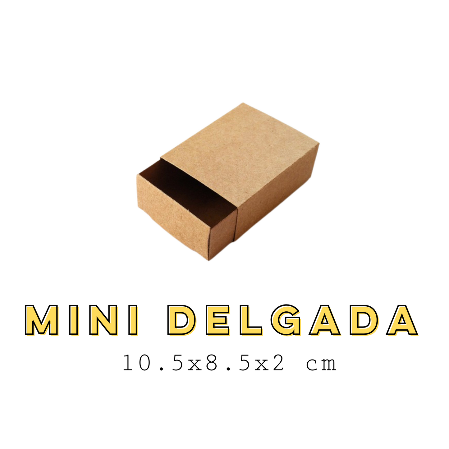 Caja Mini Delgada