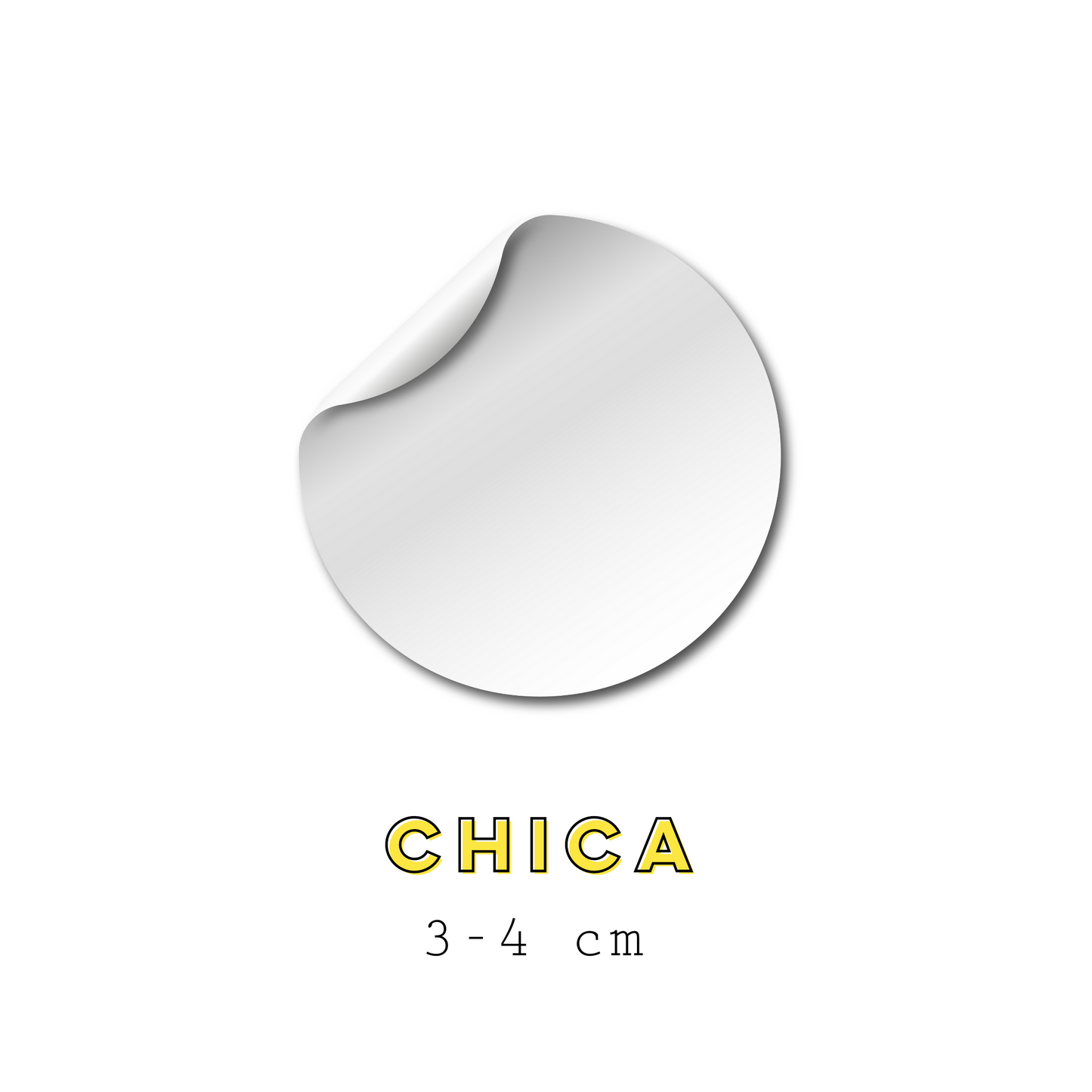 Stickers Chica
